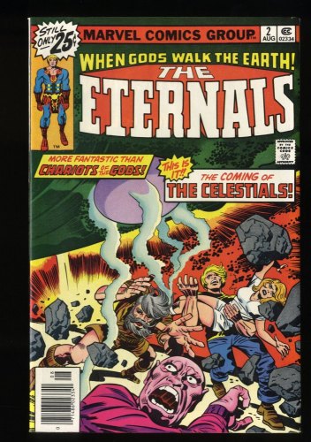 Eternals #2 VF/NM 9.0 1st Ajak Arishem and the Celestials!