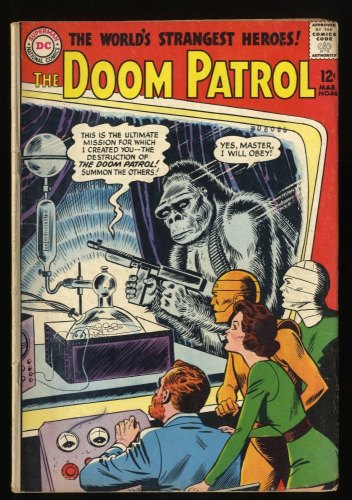 Doom Patrol #86 VG- 3.5 1st issue in own title! Brotherhood of Evil!