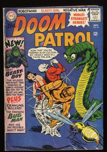 Doom Patrol #99 VG 4.0 1st Appearance Beast Boy! Bob Brown!