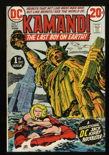 Cover Scan: Kamandi, The Last Boy on Earth #1 VF 8.0 1st App Kamandi! Origin! - Item ID #207594