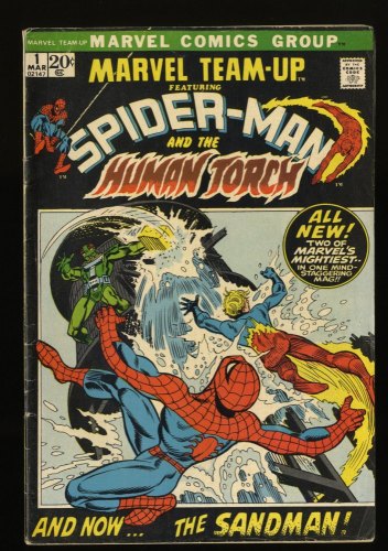 Cover Scan: Marvel Team-up #1 VG+ 4.5 1st Appearance Misty Knight! Spider-Man! - Item ID #207688