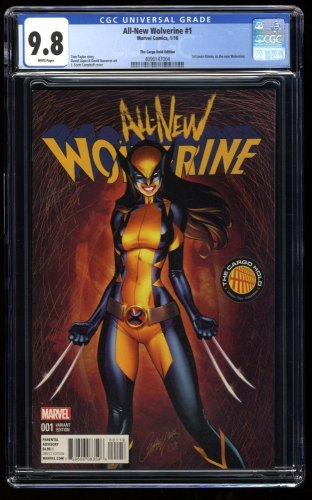 All-New Wolverine #1 CGC NM/M 9.8 Cargo Hold Variant