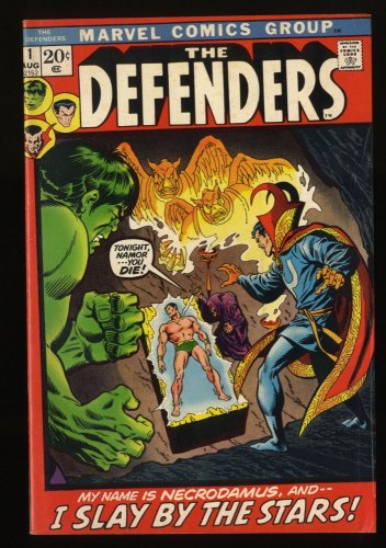Defenders #1 FN 6.0 Dr. Strange Incredible Hulk Namor Appearances!