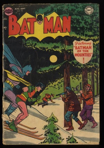 Batman #78 GD 2.0 1st Man Hunter from Mars! Win Mortimer Cover!