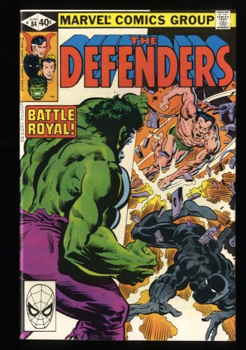 Cover Scan: Defenders #84 NM- 9.2 Namor vs Black Panther! - Item ID #213616