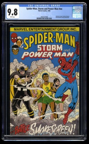 Cover Scan: Spider-Man, Storm and Power Man #nn CGC NM/M 9.8 White Pages Promotional! - Item ID #214393