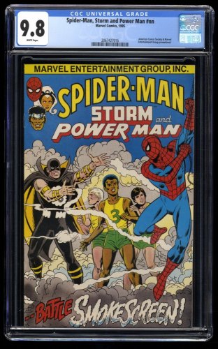 Cover Scan: Spider-Man, Storm and Power Man #nn CGC NM/M 9.8 White Pages Promotional! - Item ID #214436