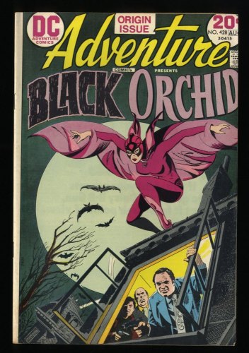 Cover Scan: Adventure Comics #428 FN+ 6.5 1st Appearance Black Orchid! - Item ID #215117