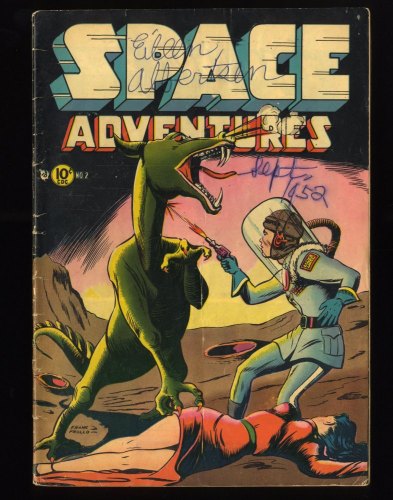 Cover Scan: Space Adventures (1952) #2 GD/VG 3.0 Classic Frank Grollo Cover and Art! - Item ID #221194