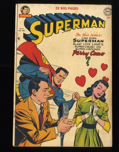 Superman #67 VG 4.0