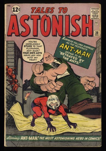 Tales To Astonish #38 VG- 3.5 1st Appearance Egghead Early Ant-Man!
