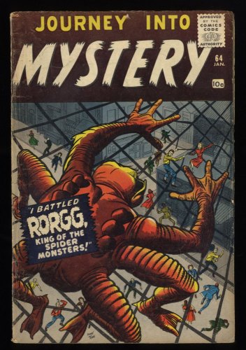 Journey Into Mystery #64 VG- 3.5 Spider-Man Prototype!