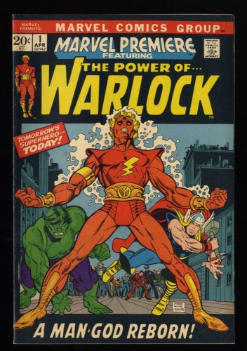 Cover Scan: Marvel Premiere #1 VF- 7.5 1st Appearance HIM as Adam Warlock! - Item ID #223434