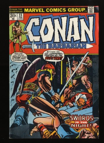 Conan The Barbarian #23 VF 8.0 1st Red Sonja Gil Kane Cover!