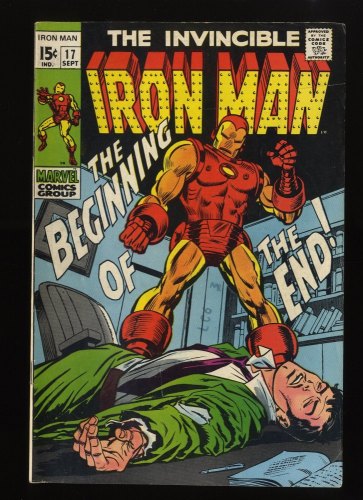 Cover Scan: Iron Man #17 FN+ 6.5 1st Appearance Madame Masque! - Item ID #228161