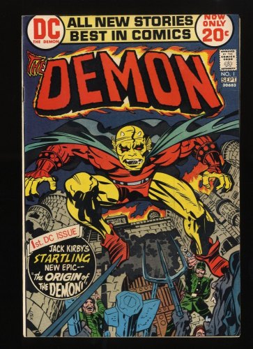 Demon #1 VF- 7.5 1st Appearance Etrigan the Demon! 1972 Key!