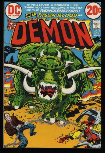 Demon #3 VF/NM 9.0 Jack Kirby Cover and Art!  Mike Royer!