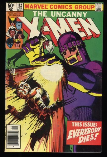 Uncanny X-Men #142 VF+ 8.5 Newsstand Variant Days of Future Past!