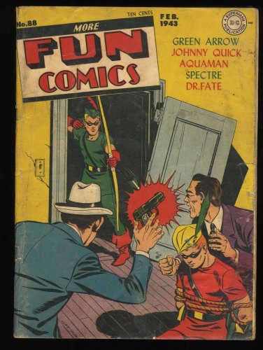 More Fun Comics #88 GD 2.0 Green Arrow Dr. Fate Spectre Aquaman!