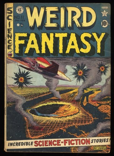 Cover Scan: Weird Fantasy #11 GD/VG 3.0 The Two-Century Journey! Al Feldstein Art! - Item ID #231292