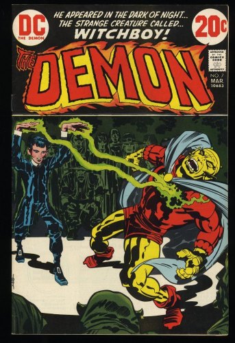 Demon #7 VF 8.0 1st Appearance of Klarion the Witchboy! Jack Kirby!