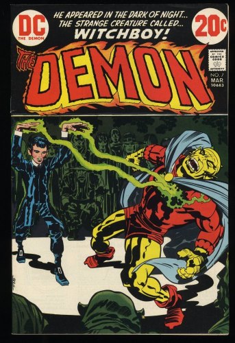 Demon #7 VF+ 8.5 1st Appearance of Klarion the Witchboy! Jack Kirby!