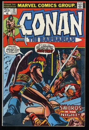 Conan The Barbarian #23 FN/VF 7.0 1st Red Sonja Gil Kane Cover!