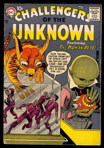 Challengers Of The Unknown #1 VG- 3.5