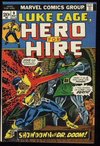 Cover Scan: Hero For Hire #9 NM- 9.2 vs. Doctor Doom Appearance! Fantastic Four Medusa! - Item ID #235816