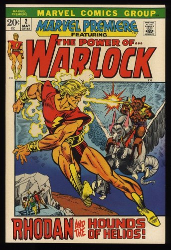 Marvel Premiere #2 NM- 9.2 Power Of Warlock! The Hounds of Helios!