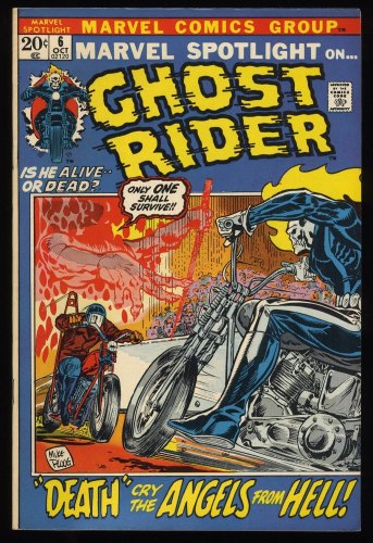 Marvel Spotlight #6 VF- 7.5 2nd Appearance Ghost Rider!