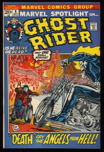 Marvel Spotlight #6 VF 8.0 2nd Appearance Ghost Rider!