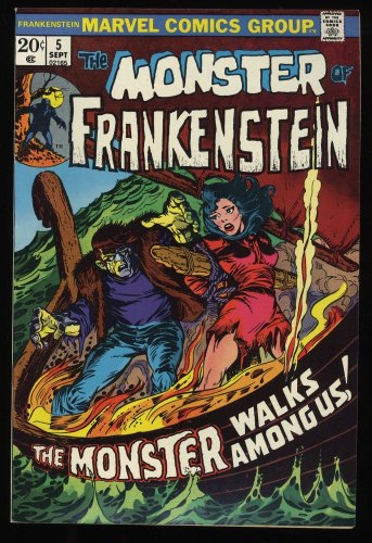 Frankenstein #5 VF/NM 9.0