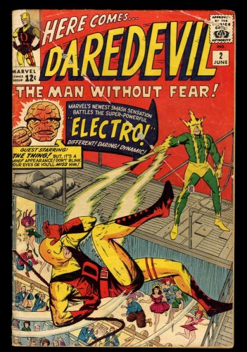 Cover Scan: Daredevil #2 GD/VG 3.0 2nd Appearance Daredevil and Electro! - Item ID #236751