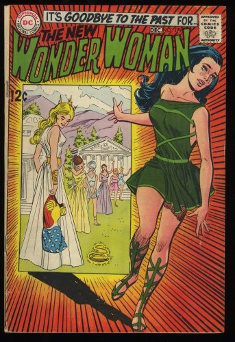 Wonder Woman #179 VG+ 4.5 1st Appearance I-Ching! Mike Sekowsky Cover Art!