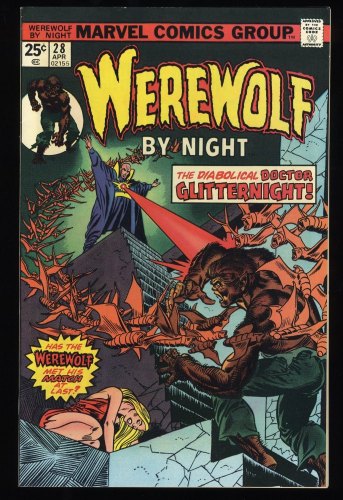 Werewolf By Night #28 NM- 9.2  Darkness From Glitternight! Gil Kane Cover!