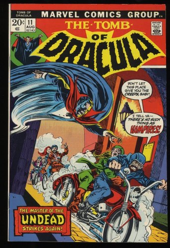 Tomb Of Dracula #11 VF+ 8.5 The Voodoo-Man! Gil Kane Cover! Gene Colan Art!