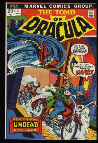 Tomb Of Dracula #11 NM+ 9.6 The Voodoo-Man! Gil Kane Cover! Gene Colan Art!