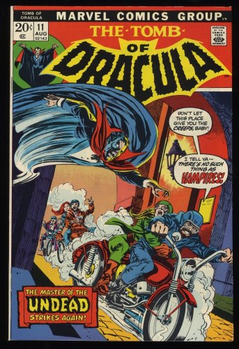Tomb Of Dracula #11 NM- 9.2 The Voodoo-Man! Gil Kane Cover! Gene Colan Art!