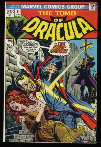 Tomb Of Dracula #9 VF+ 8.5  Death From the Sea! Gene Colan Art!