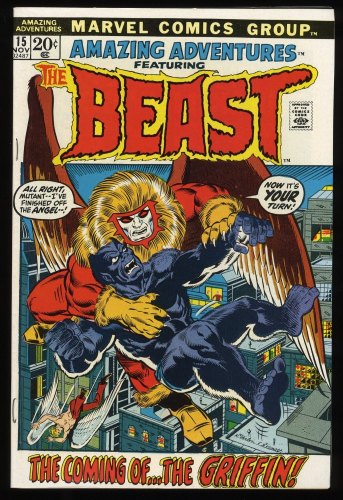 Cover Scan: Amazing Adventures #15 VF/NM 9.0 Beast! 1st Appearance The Griffin! - Item ID #237583