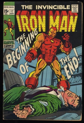 Cover Scan: Iron Man #17 VG/FN 5.0 1st Appearance Madame Masque! - Item ID #237798