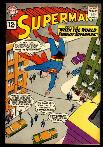 Superman #150 VF 8.0 One Minute of Doom!  Curt Swan Cover Art!