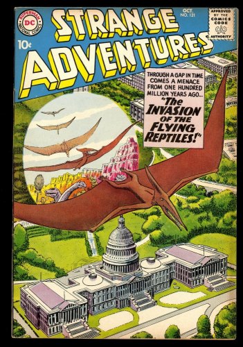 Cover Scan: Strange Adventures #121 FN/VF 7.0 Murphy Anderson Art! - Item ID #243044
