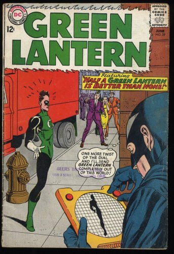 Cover Scan: Green Lantern #29 VG/FN 5.0 1st Appearance Black Hand! Gil Kane Cover Art! - Item ID #243605