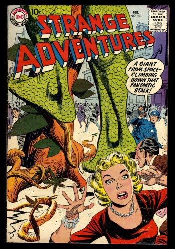 Strange Adventures #101 FN+ 6.5  Carmine Infantino Cover Art!