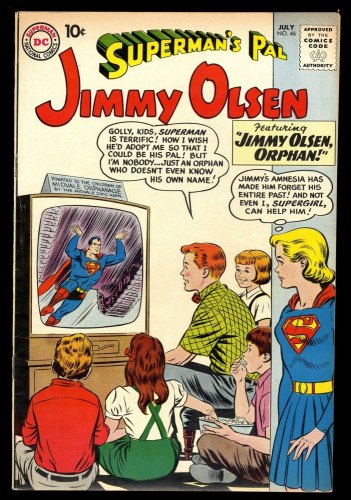 Cover Scan: Superman's Pal, Jimmy Olsen #46 VF- 7.5 Orphan! Curt Swan Cover! - Item ID #243655