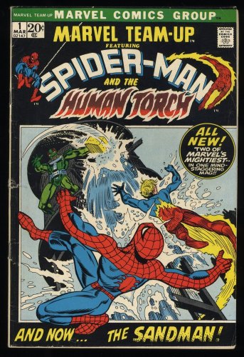 Marvel Team-up #1 VG/FN 5.0 1st Appearance Misty Knight! Spider-Man!