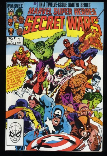 Cover Scan: Marvel Super-Heroes Secret Wars #1 NM 9.4 Mike Zeck Cover! War Begins! - Item ID #244965
