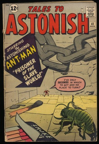 Tales To Astonish #41 GD 2.0 Early Ant-Man Appearance!